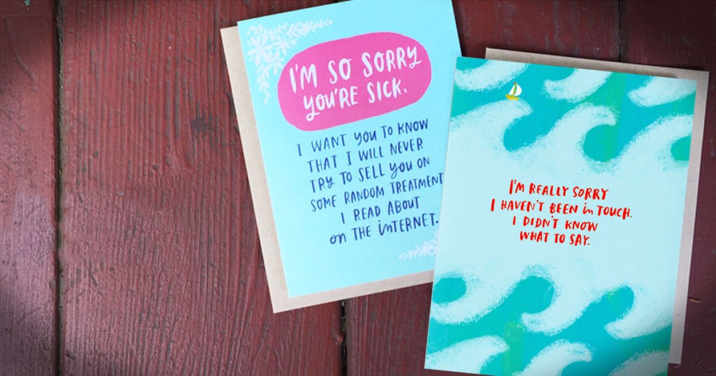 Emily McDowell: Illness is Not A Journey Empathy Card