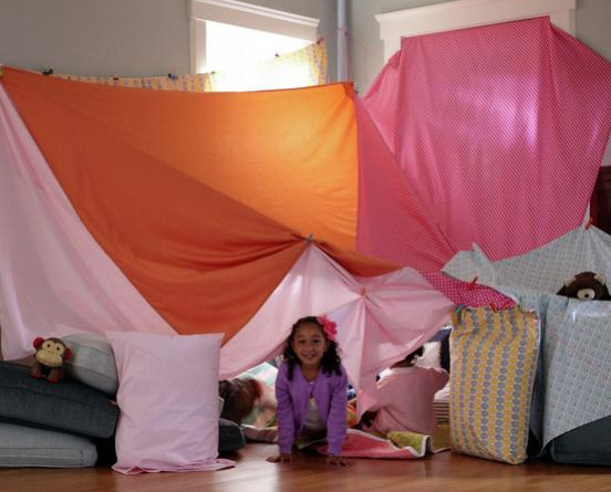 build indoor fort kids will love