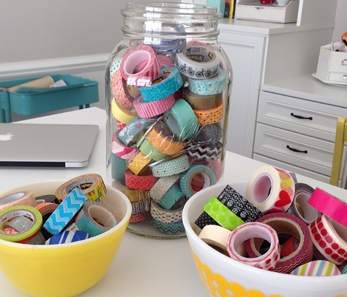 10 projects using washi tape DIY