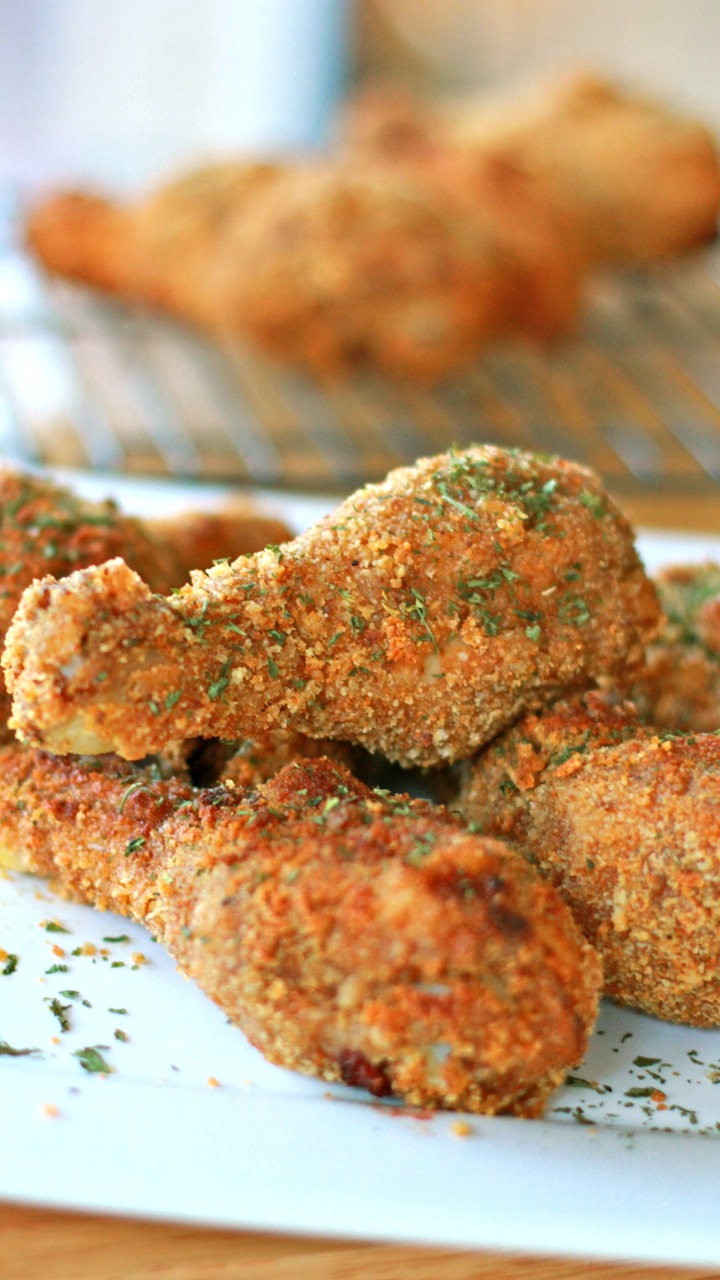Oven Fried Chicken Recipe. So Easy! - All Created