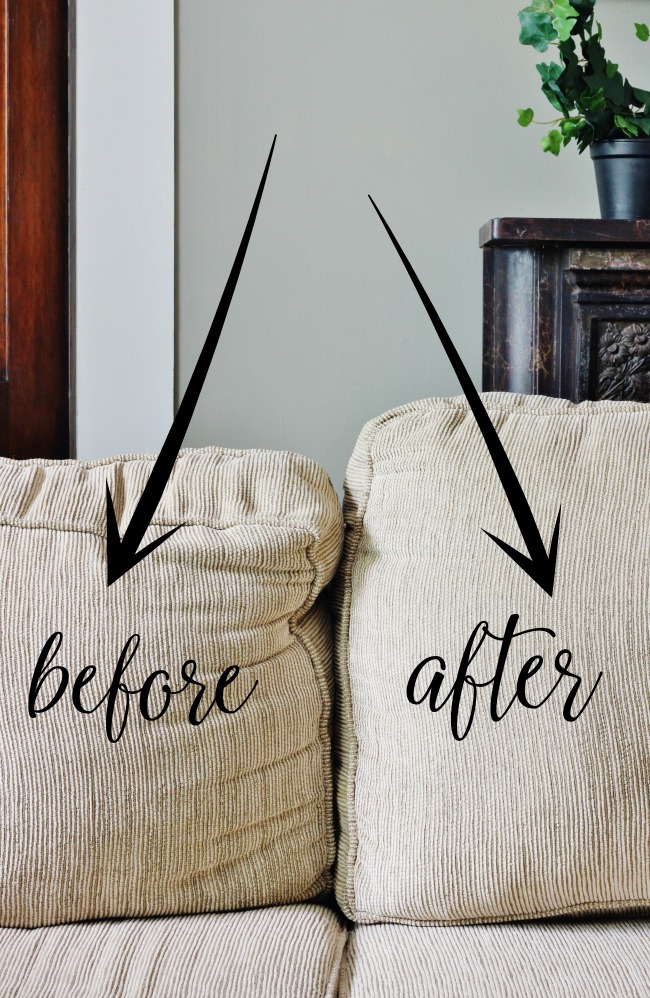 How to Stuff Saggy Couch Cushions: Under $50