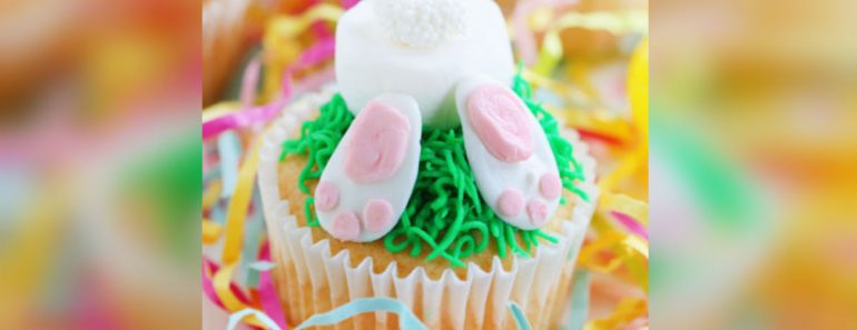 allcreated - bunny butt cupcakes