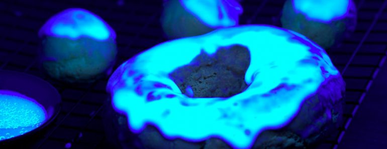 allcreated - glow in the dark donuts