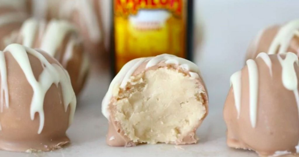 allcreated - kahlua cheesecake balls